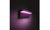 Aplica Nyro LED 1000lm RGB Negru IP44 Philips Hue
